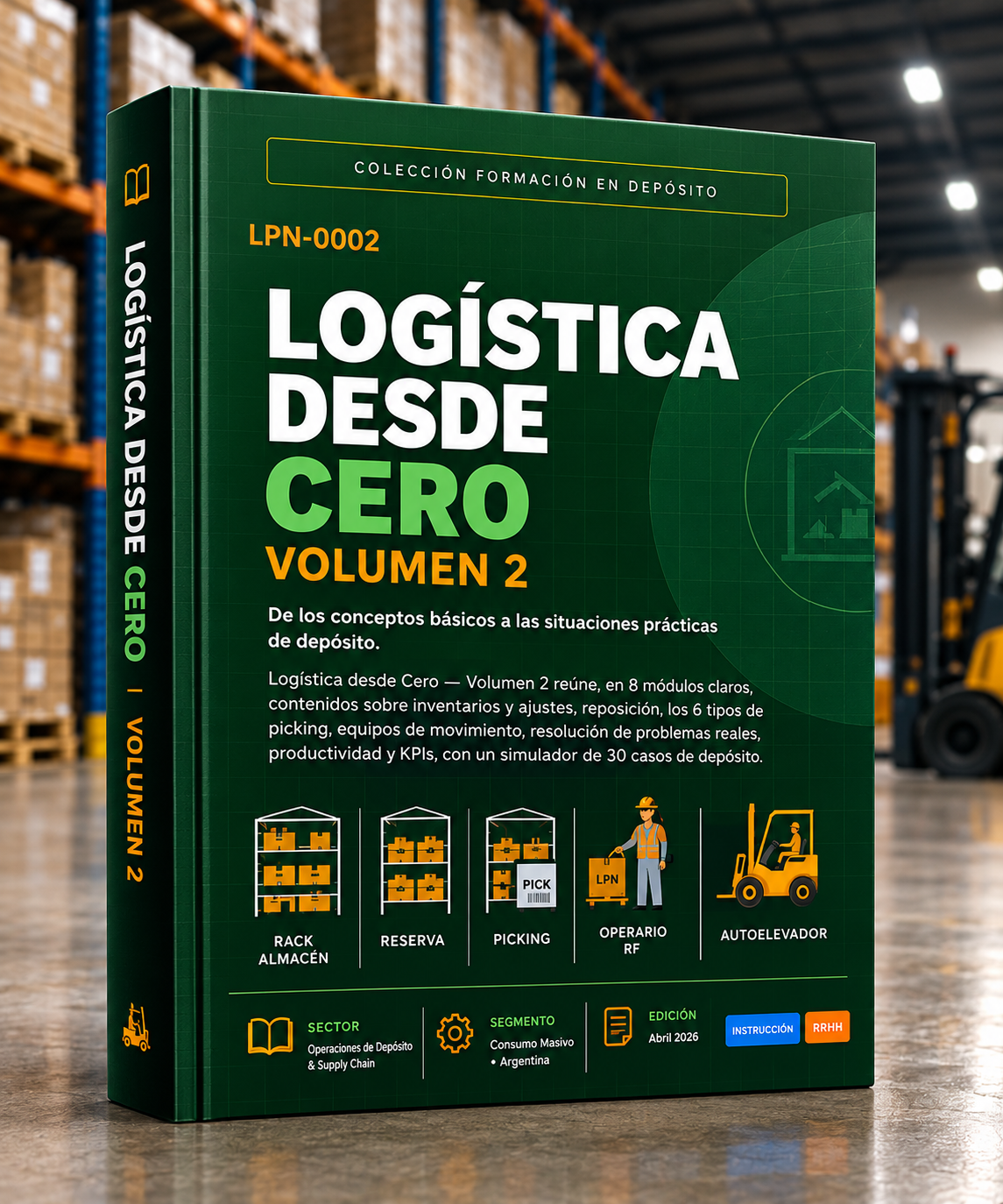 Logística desde Cero Vol. 2 | Ebook para Operario de Depósito y CD